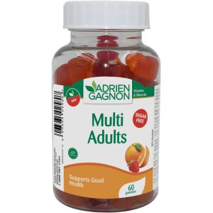 Adrien Gagnon Multi Adults Gum Sug Free 60 EA
