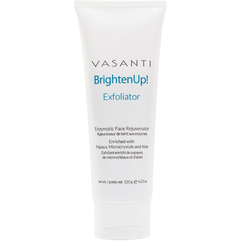 Brighten Up! Enzymatic Face Rejuvenator 120g - Exfoliating Cleanser with Microcrystals, Papaya and Aloe