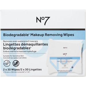 No7 Radiant Results Revitalising Cleansing Wipes 60 Wipes
