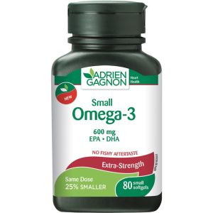 Adrien Gagnon Small Omega-3 XF 600 mg 80 CAP
