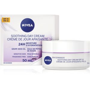 NIVEA Essentials 24H Moisture Boost + Soothe Day Cream SPF 15