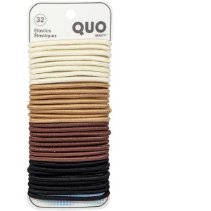 Quo Beauty 32pk Shinny Elastics