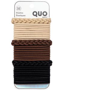 Quo Beauty Braided Elastics 32 ea