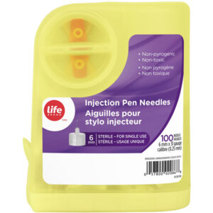Life Brand Injection Pen Needles 100 Count LB Diabetic Pen Needle 31x6mm