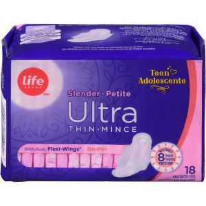 Life Brand LB Ultra Thin Slender w/Wings 18 Bag
