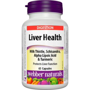 Webber Liver Health Milk Thistle Capsules