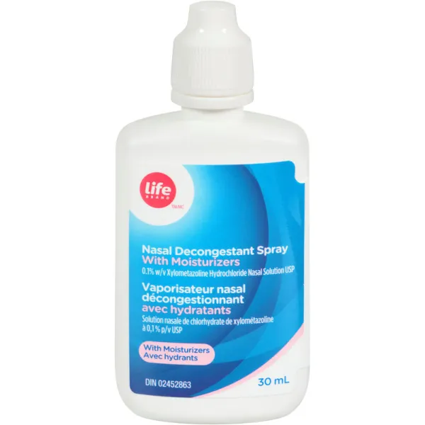 Life Brand LB Decon Nasal Spray W Moist 30 mL