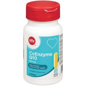 Life Brand CoEnzyme Q10 60mg Capsules
