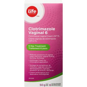 Life Brand LB Clotrimazole Vaginal Cream USP 1% 50 g