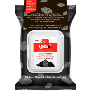 Yes To Charcoal Facial Wipes 30 Wipes