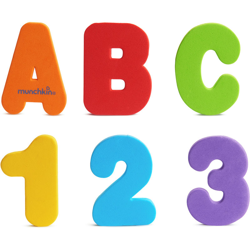 Munchkin Learn™ Bath Letters & Numbers 36 Count
