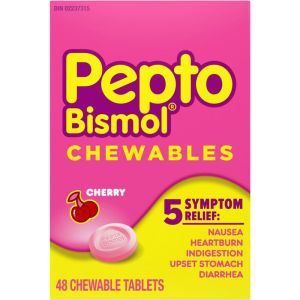 Pepto Bismol Chewables for Digestive Relief