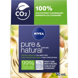Nivea Pure & Natural Moisturizing Night Care 50 ML