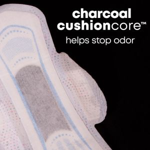 U By Kotex Ultra Thin Pads with Wings, Heavy Absorbency 32 Count