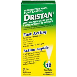Dristan Mentholated Nasal Spray Long Lasting 30ml