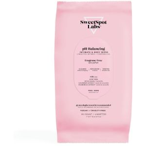 SweetSpot Labs pH-Balancing Intimate & Body Wipes 30 Count