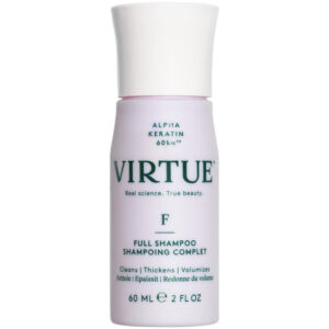 Virtue Full Shampoo 60 mL - Volumizing Shampoo for Fine, Limp Hair