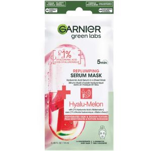 Garnier Beauty Serum Sheet Mask With Hyaluronic Acid + Watermelon