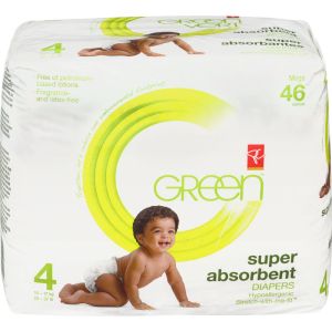 President's Choice Green Diapers 46 Count