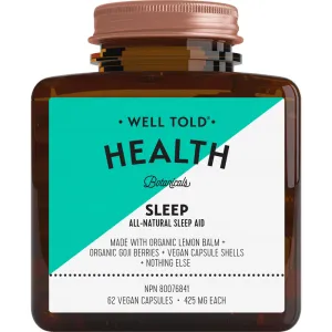 Well Told Health Natural Sleep Aid 62 Capsules