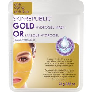 Skin Republic Gold Hydrogel Face Mask - Age-Defying Antioxidant Rich Sheet Mask