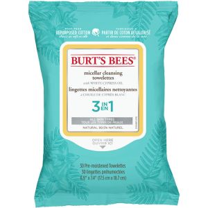 Burt's Bees Micellar Cleansing Towelettes 30 Wipes