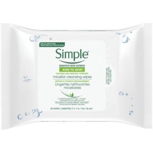 Simple Kind To Skin Micellar Facial Wipes 25 mL