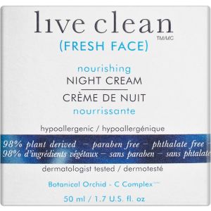 Live Clean Fresh Face Nourishing Night Cream 50 mL