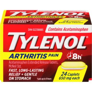 TYLENOL Arthritis Pain Relief Acetaminophen 650mg 24 ea