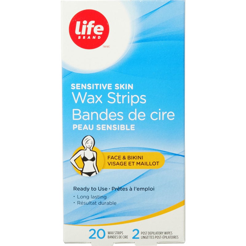 Life Brand Wax Strips for Face & Bikini