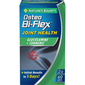 Natures Bounty Osteo Bi-Flex with Glucosamine + Turmeric
