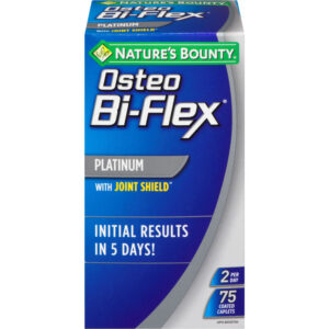 Osteo Bi-Flex Platinum Supplement for Bone and Joint Health - 75 Count