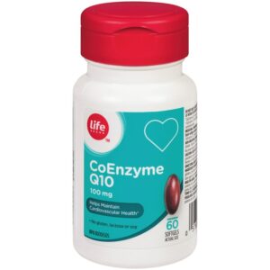 Life Brand CoEnzyme Q10 100mg Capsules
