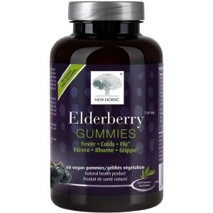 New Nordic Elderberry Gummies 60 Count