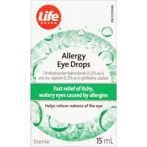 Life Brand Allergy Eye Drops 15 mL