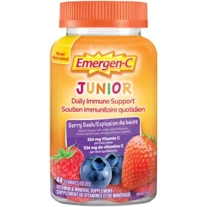Emergen-C Junior (Gummies) (Berry Bash) 44 EA Daily Immune Support