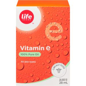 Life Brand Vitamin E 100% Pure Oil 28mL