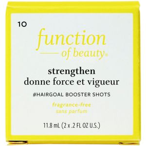 Function of Beauty Strengthen #HairGoal Booster Shots