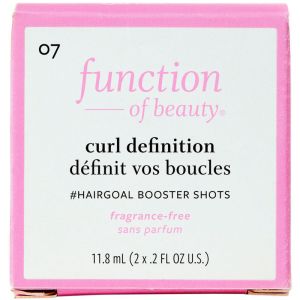 Function of Beauty Hair Goal Curl Definition Booster Shots