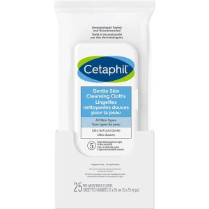 Cetaphil Gentle Skin Cleansing Cloths - Face and Body Wipes