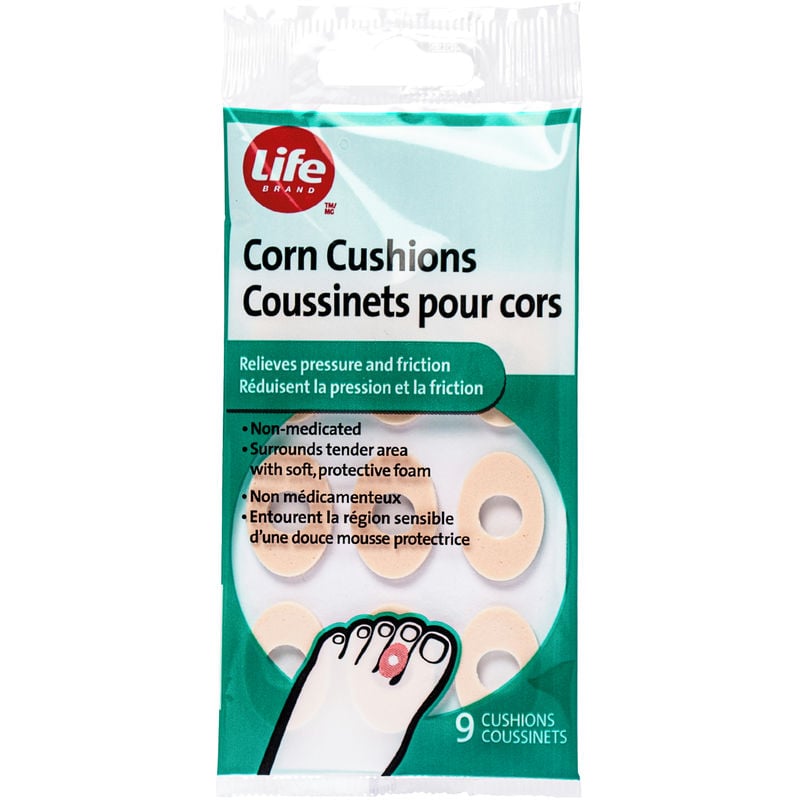 Life Brand Corn Cushions 9 Count