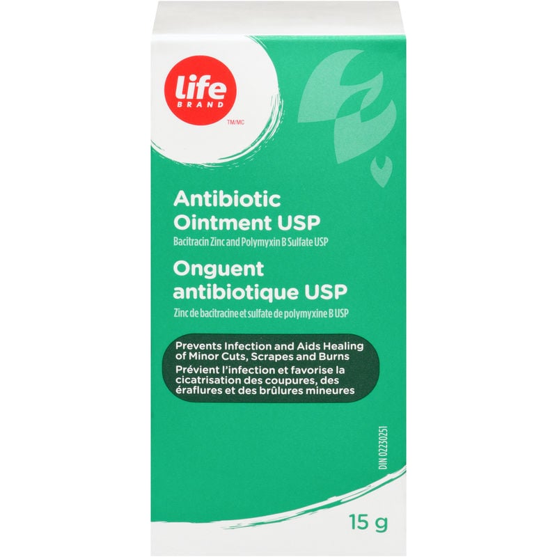 Life Brand Antibiotic Ointment USP 15 g
