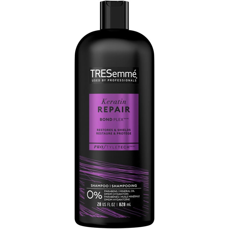 TRESemme Keratin Repair Shampoo for Damaged Hair Bond Plex Pro Style Technology 828 mL