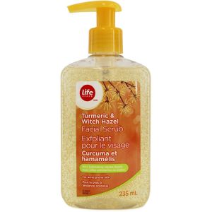 Life Brand Turmeric & Witch Hazel Facial Scrub 235 mL