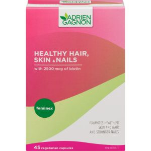 Adrien Gagnon Feminex Healthy Hair, Skin and Nails 45 Capsules
