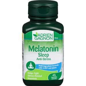 Adrien Gagnon Melatonin Sleep Anti-Stress Capsules