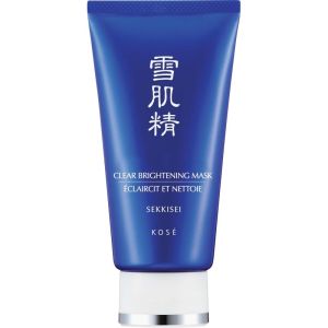 Sekkisei Clear Brightening Mask 80g - Oriental Plant Extracts for Refining Pores and Removing Blackheads