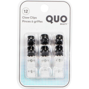 Quo Beauty 12-Pack 1cm Jaw Clips