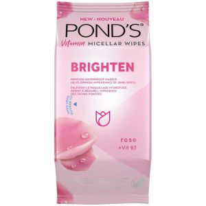 Pond's Brighten Vitamin Micellar Wipes 25 Wipes