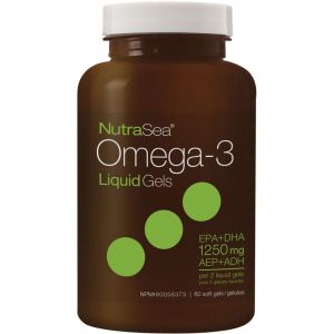 NutraSea NutraSea Omega-3 Liquid Gels 60 Count